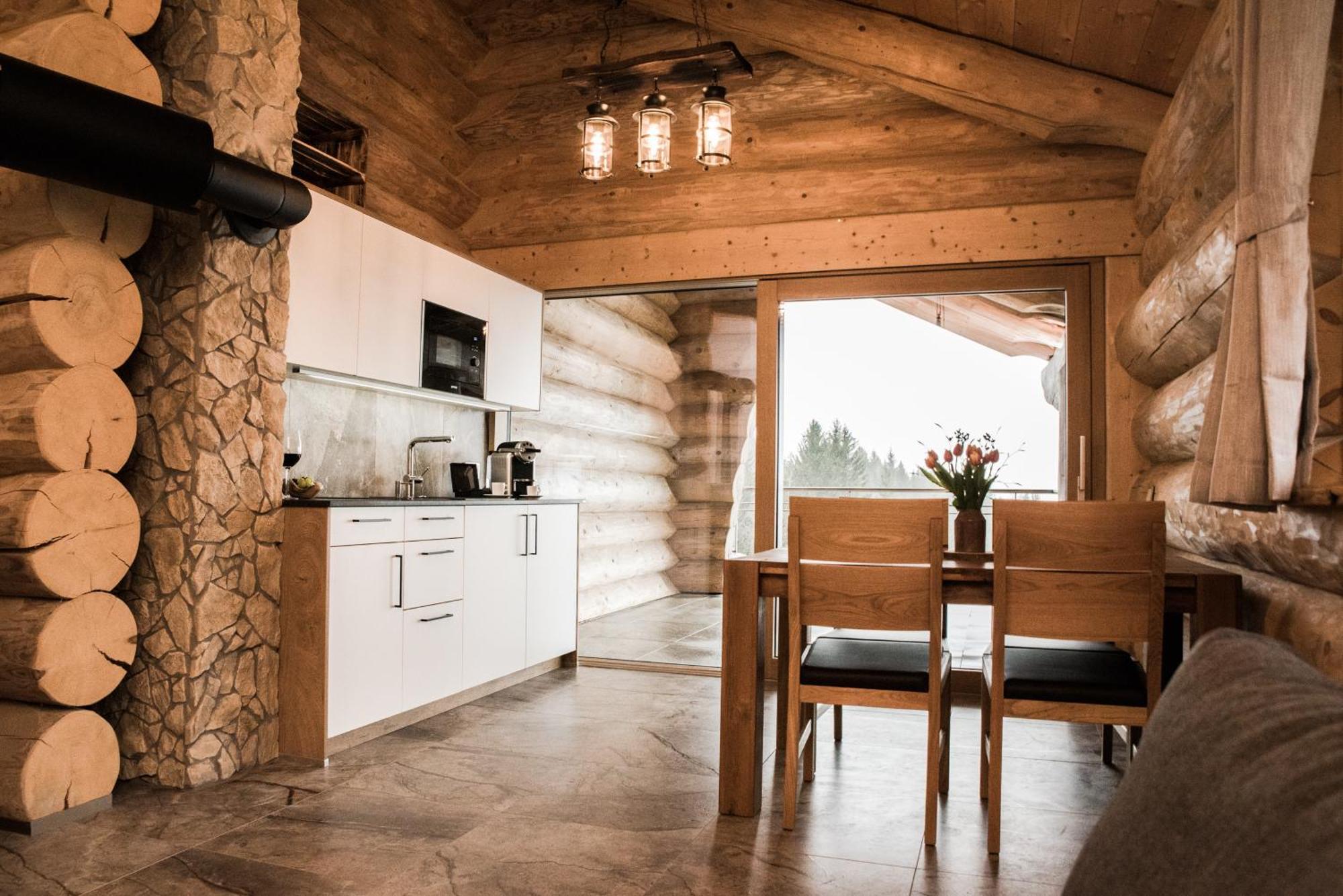 Blockhausen Luxus Chalets Oberschwarzenberg الغرفة الصورة
